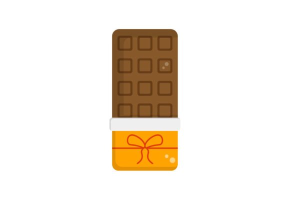 Chocolate Bar Vector SVG for Graphics and Illustrations