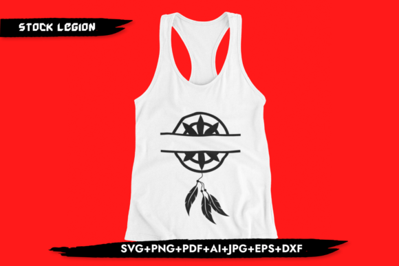 Customized Dream Catcher Svg for Graphics and T-Shirt Designs