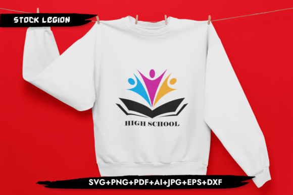 Highschool Svg Graphics for T-Shirt Designs