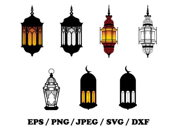 Islamic Arabic Lanterns Illustrations: A Graphic Designer’s Review