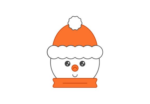 Snowman Clipart Vector SVG: Graphics for Holiday Design