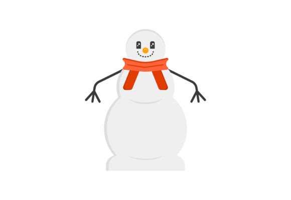 Snowman Vector Graphic Design: Graphics for Festive Branding